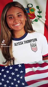 Huge shoutout to #aylssa #thompson @alyssthomp 1st Peruvian  African-American 🇵🇪🇺🇸 to be drafted from #highschool to the #nwsl This  is a big inspiration to us and the whole no daze off athletes around ...