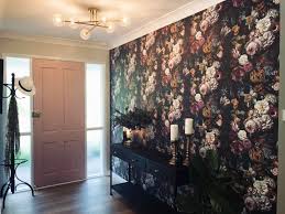 Check spelling or type a new query. Pink Painted Front Door Moody Florals Hallway Wallpaper In The Hallway Floral Bedroom Wallpaper Lounge Interiors Dream