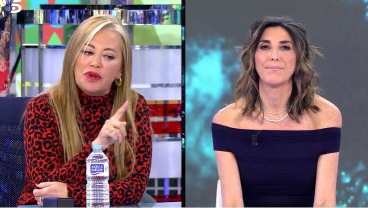 Paz Padilla se va de 'Sálvame' tras este tenso enfrentamiento con Belén  Esteban