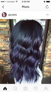 Subtle Purple Subtle Hair Color Hair Color For Black Hair Low Maintenance Hair