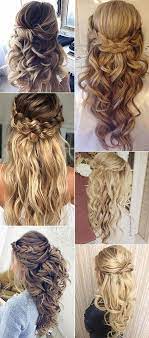 2017 Trending Half Up Half Down Wedding Hairstyles Weddinghairstyles Promhairstyleshalfuphalfdown Hair Styles 2017 Down Hairstyles Long Hair Styles