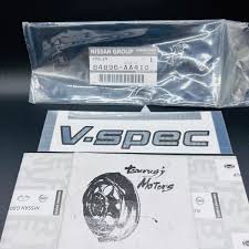 NISSAN genuine V-SPEC Rear Trunk Sticker SKYLINE GTR R34 BNR34 84896-AA410  New | eBay