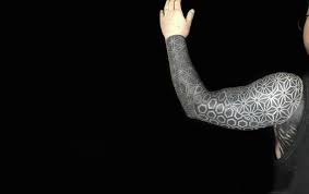 White ink tattoos are chosen because they are more subtle than black ink. White On Black Tattoo Experiments Scene360