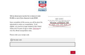 The gift cards are distributed and/or sold by rite aid hdqtrs. Rite Aid Survey Www Storesurvey Riteaid Com Win 1 000 Grand Prize
