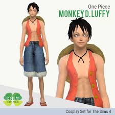 Luckily, there are a few precautions yo. The Sim 3 And The Sim 4 Anime Mods Monkey D Luffy By Cosplaysimmer Http Cosplaysimmer Com 2017 08 The Sims 4 Monkey D Luffy One Piece Cosplay Set Facebook