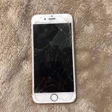 Pin By Muko K Dot On My Saves Cracked Iphone Iphone 6s Rose Gold Iphone
