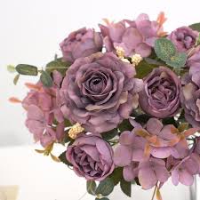 Maybe you would like to learn more about one of these? 1 Bouquet Artificial Peony Rose Silk Fake Flowers Home Wedding Decorations Uk Walmart Canada