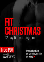Take The 12 Days Of Fit Christmas Challenge Workout Programs Fitness Tips Healthy Fitness
