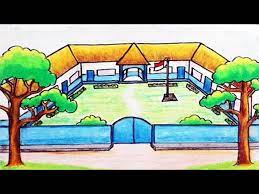 Check spelling or type a new query. Cara Menggambar Gedung Sekolah Dengan Oil Pastels Untuk Pemula Youtube