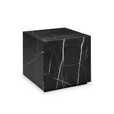 Nero Marquina Black Marble Block Table Square France Son The best way to tie your room together is with a stylish coffee table.