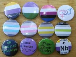 O, igualmente, su forma de caminar, los pronombres que eligen utilizar o evitar, los nombres que prefieren asumir, entre muchas otras cosas. Insignias No Binarias 25mm Genero Fluido De Genero Demiboy Etsy