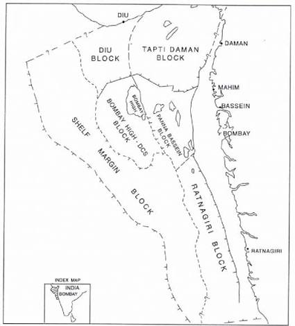 Location of Mumbai Offshore Basin showing major tectonic and... | Download Scientific Diagram