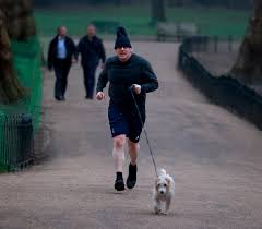 If you found, boris johnson jogging funny. Boris Johnson Dons His Woolly Hat As He Heads Out For A Run With Dog Dilyn