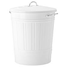 Knodd Tonne Mit Deckel Weiss Ikea Osterreich Wash Basin Accessories Trash Can Ikea