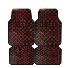 10 best garage mats 2019. 129 64 Gucci Universal Automobile Carpet Car Floor Mats Set Rubber Waterproof 5pcs Sets Red Black Car Floor Mats Floor Mats Black And Red