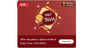 Refer to friends and earn win daily rewards worth 2000 points. 16 July 2021 Flipkart Daily Trivia Quiz Has Already Gone Live