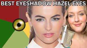 BEST EYESHADOW COLORS FOR HAZEL EYES