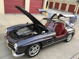 Legendary 1955 Mercedes Benz 300sl Gullwing Replica For Sale Benz Racing Stripes Sports Car