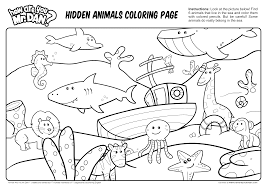 Hidden Animals Coloring Page Printables How Are You Mr Dan Learn English Note By Note Coloring Letters Coloring Pages Hidden Pictures