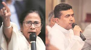 Devlet cid adhikari eyalet hükümetine karşı silahlı bir hareketi sürdürmek için maoistlere silah sağladı iddia etti. Stage Set For High Voltage Contest Between Mamata Banerjee And Her Former Lieutenant Suvendu Adhikari Cities News The Indian Express