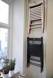We offer a large selection of chairs, tables, s. Foldable Chairs Hanging On The Wall Stuhl Mit Stauraum Diy Mobel Einfach Esszimmerstuhle