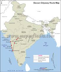 Check spelling or type a new query. Deccan Odyssey Route Map Route Map Of Deccan Odyssey Rail Network Tourist Destinations On Deccan Odyssey Route