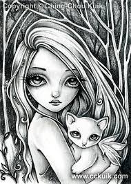ching chou kuik cat coloring page grayscale colorful drawings coloriage hocus pocus nouveau