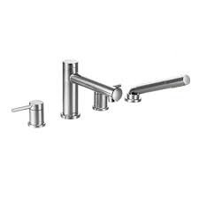 He's kind of a gift giving master. Moen T394 Align Roman Tub Faucet Trim With Hand Shower Chrome Plumbing Online Canada