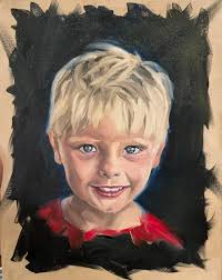 First oil painting artwork for sale