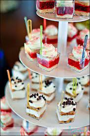 Creative Non Traditional Wedding Desserts Desserts Mini Dessert Cups Mini Desserts