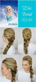 Besides during the first grade, when my mom chopped my hair like a boy, i always wore my hair braided in different styles. Frozen Elsa Braid Remix