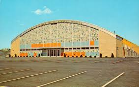 John F Kennedy Memorial Coliseum Manchester New Hampshire Googie Googie Architecture New Hampshire