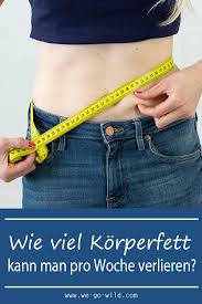Wieviel Kann Man In Einer Woche Abnehmen We Go Wild