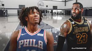 Find the latest in tyrese maxey merchandise and memorabilia, or check out the rest of our 76ers gear for the whole family. Sixers News Lebron James Reacts To Tyrese Maxey Being Drafted By Philly