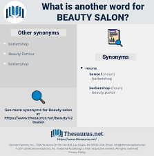 Synonyms For Beauty Salon Thesaurus Net