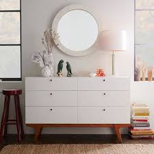 As if arriving from the future, the sustainably crafted and sturdy materials are destined to last for years to come. Modern 6 Drawer Dresser