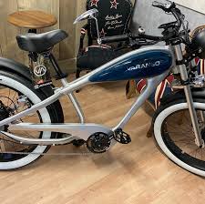 In diesem video testete ich, wie lange der 626 wh akku des varaneo café racer in der höchsten unterstützungsstufe hält.die gesamtstrecke belief sich auf 40 k. Fietsmijn Cafe Cruiser Custom Beschikbaar Bij Fietsmijn Facebook