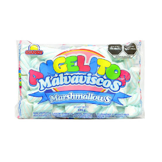 MARSMELOS GUANDY ANGELITOS CHURROS CELESTES 300 GRS