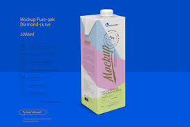 Free Mockup Package Tetra Brik Square 1l 1 Packaging Mockup Free Packaging Mockup Free Mockup