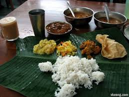 Malaysia is situated in south east asia and malaysian cuisine is influenced by various cultures around the world. Banana Leaf Rice And Curry Indian Food Recipes Banana Leaf Rice Malaysian Curry Powder Recipe