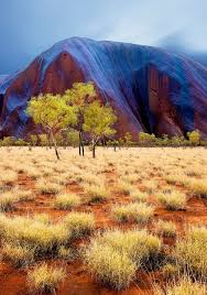 Rain Transitions The Famous Uluru Rock From Red To Blue Photograph By Julie Fletcher Australia Travel Beautiful Places Travel Photos