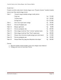 26+ contoh soal akuntansi jurnal umum perusahaan dagang. Doc Contoh Soal 1 Angga Jordan Academia Edu