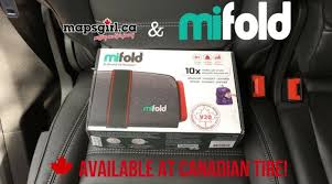 Mifold The Grab And Go Booster Now Available At Canadian Tire Mifold Mapsgirl Ca Canadian Tire Car Seats Canadian