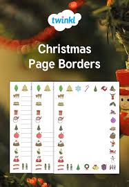 A Fantastic Resource Useful To Support Independent Writing Tasks That You May Set For Your Children In Thi Independent Writing Christmas Literacy Page Borders