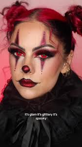 Easy Glitter Clown Makeup Tutorial