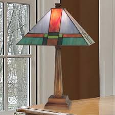 Dale Tiffany Tranquility Mission Table Lamp Tt11047