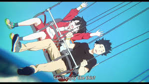 ( spoiler alert>contains spoilers< ). Koe No Katachi A Silent Voice Yuzuru And Shouya Amusement Park Anime Films Anime Movies Anime