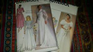Pop over to find a plus size wedding guest dress among modcloth's many formal frock. Vintage Butterick Bridal Patterns Wedding Gown Bridesmaids Dress Plus Size Uncut Ebay