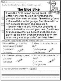 Chapter books for 1st graders First Grade Reading Comprehension Passages And Questions First Grade Reading Comprehension Reading Comprehension Comprehension Passage