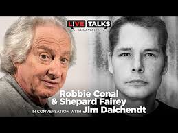Robbie Conal & Shepard Fairey in conversation with Jim Daichendt at Live  Talks Los Angeles